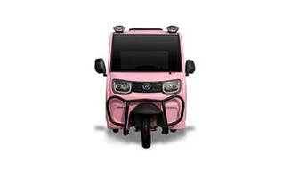 Sepeda Roda Tiga Penumpang Listrik Dicap Sepenuhnya